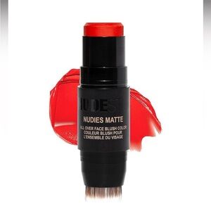 🆕 NUDESTIX Nudies Matte All Over Face Blush in Hot Fire Red